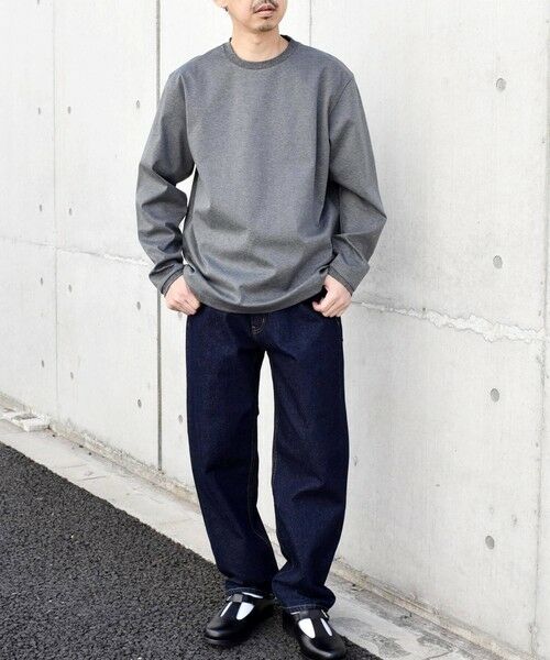 SHIPS / シップス Tシャツ | SHIPS any: スムースコットン クルーネック Tシャツ (ロンT)◆ | 詳細25