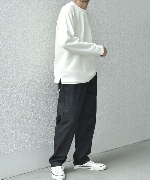 SHIPS / シップス Tシャツ | SHIPS any: パールワッフル フェイクレイヤード Tシャツ (ロンT)◇ | 詳細2