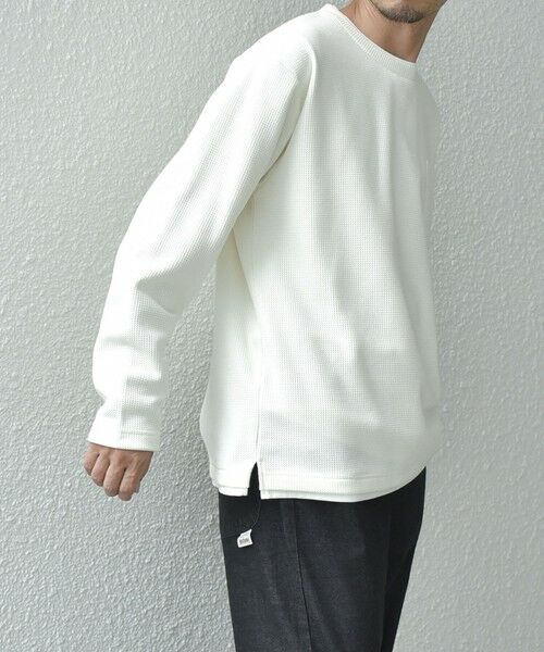 SHIPS / シップス Tシャツ | SHIPS any: パールワッフル フェイクレイヤード Tシャツ (ロンT)◇ | 詳細4