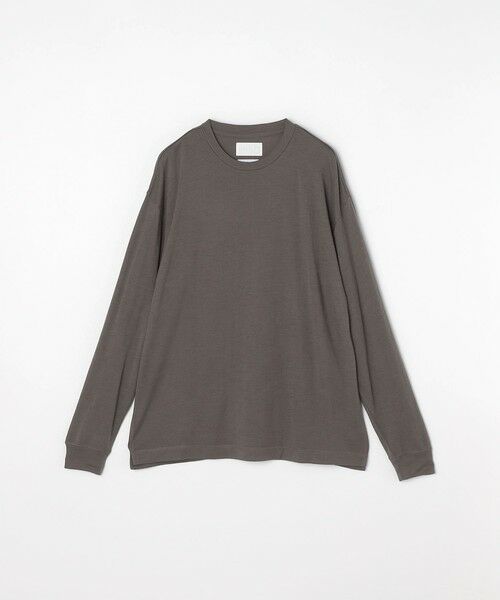 SHIPS / シップス カットソー | SHIPS any: 〈手洗い可能〉バンブー レーヨン ウール混 ルーズ ロングスリーブ Tシャツ ［BRIOS］◇ | 詳細5