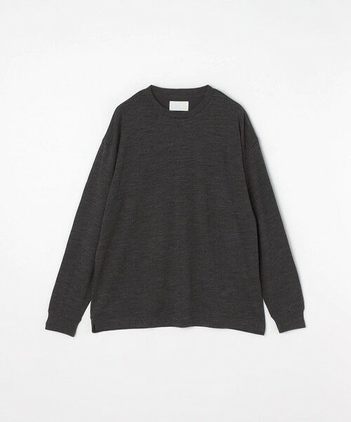 SHIPS / シップス カットソー | SHIPS any: 〈手洗い可能〉バンブー レーヨン ウール混 ルーズ ロングスリーブ Tシャツ ［BRIOS］◇ | 詳細11