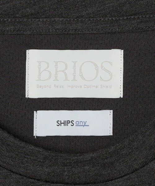 SHIPS / シップス カットソー | SHIPS any: 〈手洗い可能〉バンブー レーヨン ウール混 ルーズ ロングスリーブ Tシャツ ［BRIOS］◇ | 詳細13