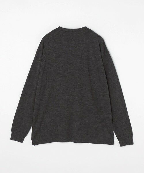 SHIPS / シップス カットソー | SHIPS any: 〈手洗い可能〉バンブー レーヨン ウール混 ルーズ ロングスリーブ Tシャツ ［BRIOS］◇ | 詳細15