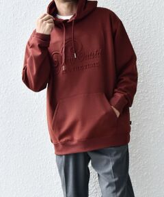 SHIPS / シップス パーカー | SHIPS any: 〈洗濯機可能〉エンボスプリント ロゴ ウォーム プルオーバー パーカー◇