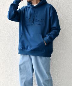 SHIPS / シップス パーカー | SHIPS any: 〈洗濯機可能〉エンボスプリント ロゴ ウォーム プルオーバー パーカー◇