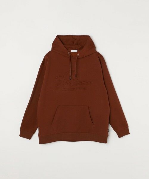 SHIPS / シップス パーカー | SHIPS any: 〈洗濯機可能〉エンボスプリント ロゴ ウォーム プルオーバー パーカー◇ | 詳細24