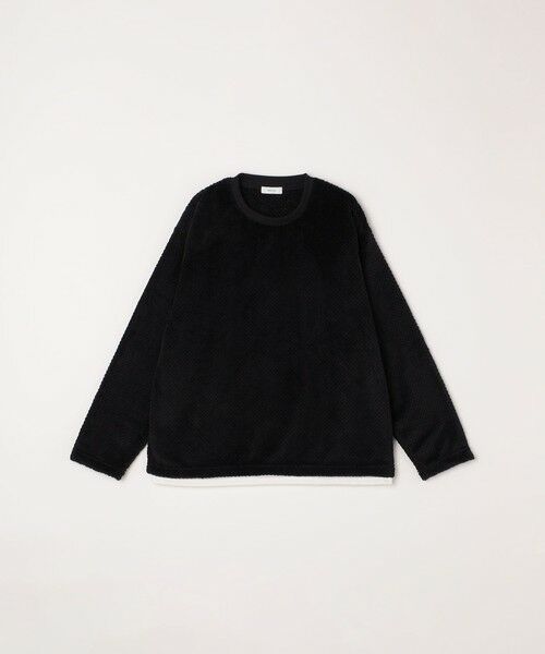 SHIPS / シップス その他トップス | 【WEB限定】SHIPS any: パイナップル フリース フェイクレイヤード プルオーバー◇ | 詳細6