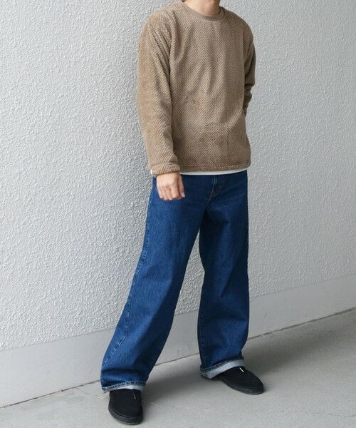 SHIPS / シップス その他トップス | 【WEB限定】SHIPS any: パイナップル フリース フェイクレイヤード プルオーバー◇ | 詳細8