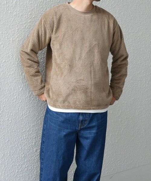 SHIPS / シップス その他トップス | 【WEB限定】SHIPS any: パイナップル フリース フェイクレイヤード プルオーバー◇ | 詳細10