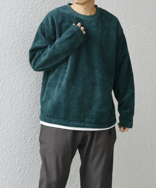 SHIPS / シップス その他トップス | 【WEB限定】SHIPS any: パイナップル フリース フェイクレイヤード プルオーバー◇ | 詳細17