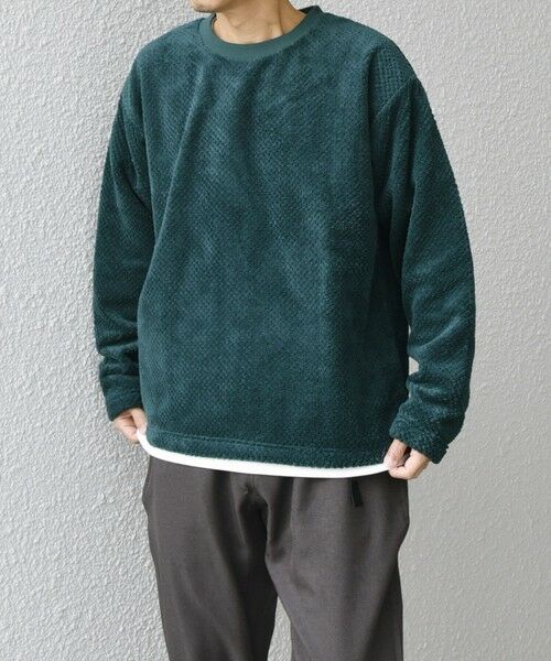 SHIPS / シップス その他トップス | 【WEB限定】SHIPS any: パイナップル フリース フェイクレイヤード プルオーバー◇ | 詳細18