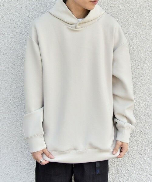SHIPS / シップス パーカー | SHIPS any: カラー ダンボール スナップ プルオーバー パーカー 26AW◆ | 詳細13