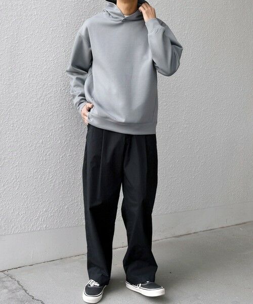 SHIPS / シップス パーカー | SHIPS any: カラー ダンボール スナップ プルオーバー パーカー 25AW◆ | 詳細15