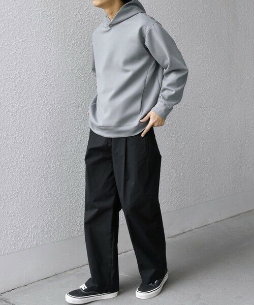 SHIPS / シップス パーカー | SHIPS any: カラー ダンボール スナップ プルオーバー パーカー 25AW◆ | 詳細16