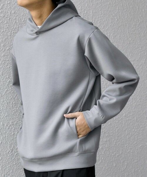 SHIPS / シップス パーカー | SHIPS any: カラー ダンボール スナップ プルオーバー パーカー 25AW◆ | 詳細18