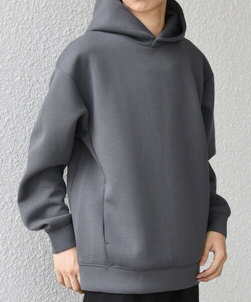 SHIPS / シップス パーカー | SHIPS any: カラー ダンボール スナップ プルオーバー パーカー 25AW◇ | 詳細19