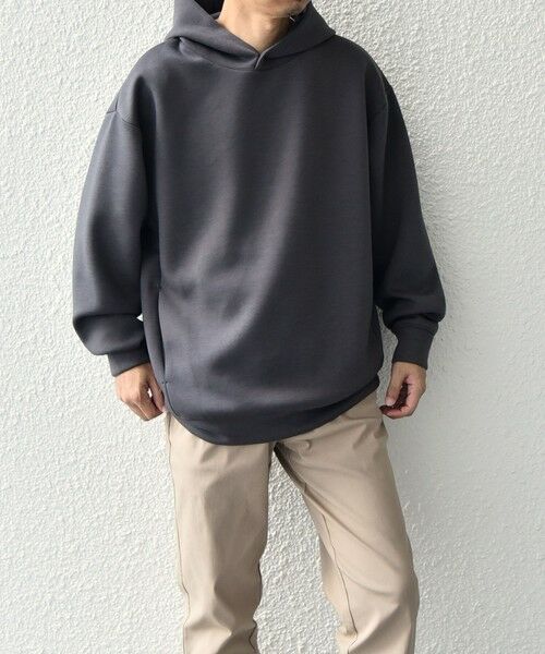 SHIPS / シップス パーカー | SHIPS any: カラー ダンボール スナップ プルオーバー パーカー 25AW◇ | 詳細24