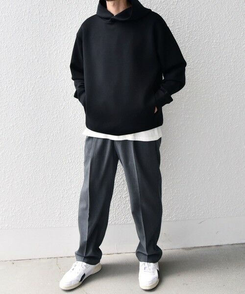 SHIPS / シップス パーカー | SHIPS any: カラー ダンボール スナップ プルオーバー パーカー 25AW◇ | 詳細29