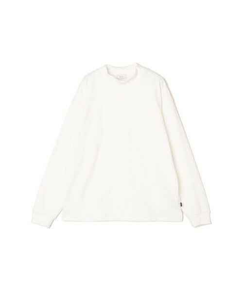 SHIPS / シップス カットソー | 【WEB限定】SHIPS any: ブラッシュド スムース モックネック Tシャツ(ロンT)◇ | 詳細6