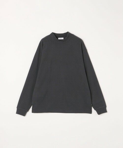 SHIPS / シップス カットソー | 【WEB限定】SHIPS any: ブラッシュド スムース モックネック Tシャツ(ロンT)◇ | 詳細13