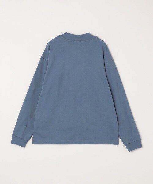 SHIPS / シップス カットソー | 【WEB限定】SHIPS any: ブラッシュド スムース モックネック Tシャツ(ロンT)◇ | 詳細24