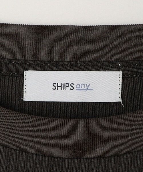 SHIPS / シップス Tシャツ | SHIPS any: カラーミックスコード トーン オン トーン デザイン Tシャツ【a-nylon】◇ | 詳細8