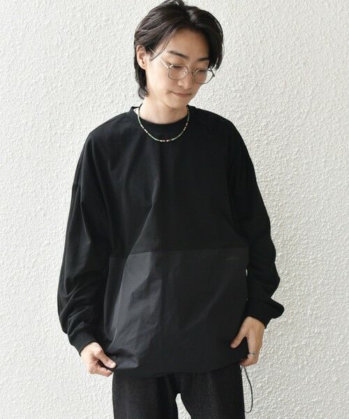 SHIPS / シップス Tシャツ | SHIPS any: カラーミックスコード トーン オン トーン デザイン Tシャツ【a-nylon】◇ | 詳細18