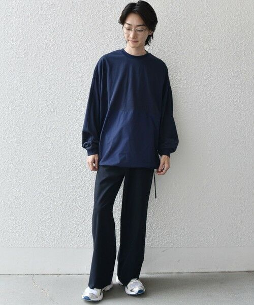 SHIPS / シップス Tシャツ | SHIPS any: カラーミックスコード トーン オン トーン デザイン Tシャツ【a-nylon】◇ | 詳細21