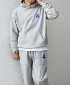 SHIPS / シップス パーカー | SHIPS any: COTTON USA サガラ刺繍 ワンポイント スウェット パーカー (セットアップ対応)◇