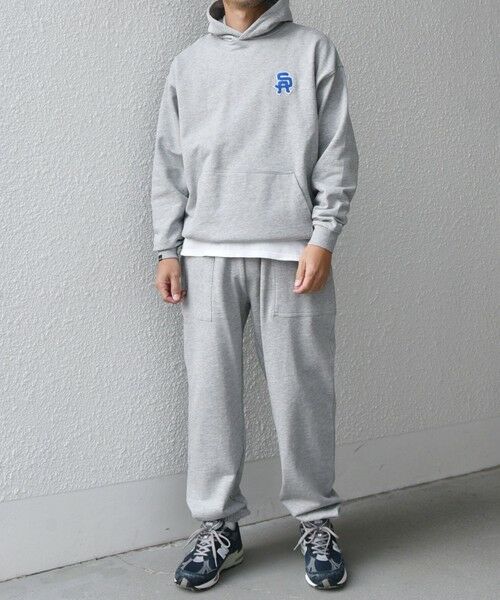 SHIPS / シップス パーカー | SHIPS any: COTTON USA サガラ刺繍 ワンポイント スウェット パーカー (セットアップ対応)◇ | 詳細8