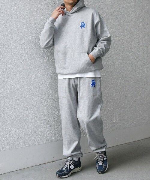 SHIPS / シップス パーカー | SHIPS any: COTTON USA サガラ刺繍 ワンポイント スウェット パーカー (セットアップ対応)◇ | 詳細9