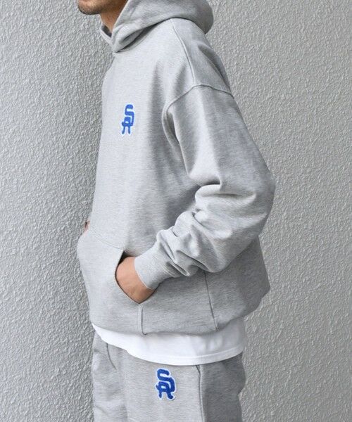 SHIPS / シップス パーカー | SHIPS any: COTTON USA サガラ刺繍 ワンポイント スウェット パーカー (セットアップ対応)◇ | 詳細11