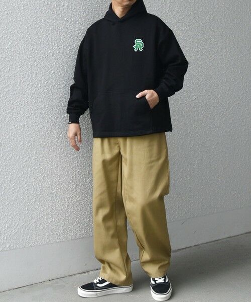 SHIPS / シップス パーカー | SHIPS any: COTTON USA サガラ刺繍 ワンポイント スウェット パーカー (セットアップ対応)◇ | 詳細20