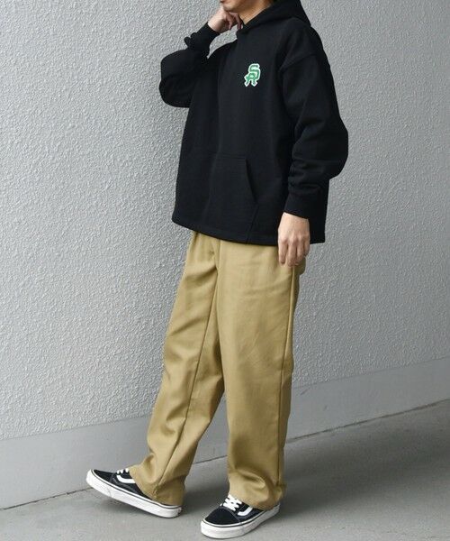 SHIPS / シップス パーカー | SHIPS any: COTTON USA サガラ刺繍 ワンポイント スウェット パーカー (セットアップ対応)◇ | 詳細21