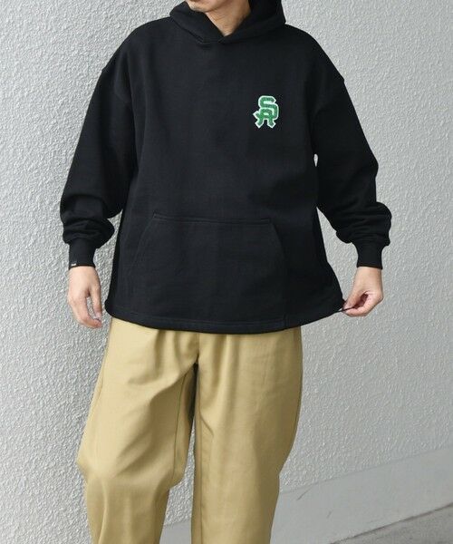 SHIPS / シップス パーカー | SHIPS any: COTTON USA サガラ刺繍 ワンポイント スウェット パーカー (セットアップ対応)◇ | 詳細24