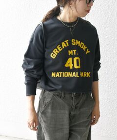 SHIPS / シップス スウェット | 【WEB限定】SHIPS any: NATIONAL PARK プリント スウェット 24FW (ユニセックス)◇