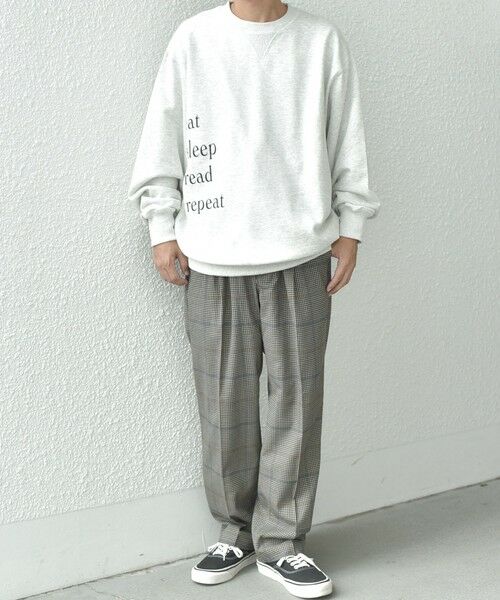 SHIPS / シップス スウェット | SHIPS any: 〈洗濯機可能〉fuzkue コラボ クルーネック スウェット◇ | 詳細1