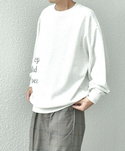 SHIPS / シップス スウェット | SHIPS any: 〈洗濯機可能〉fuzkue コラボ クルーネック スウェット◇ | 詳細5