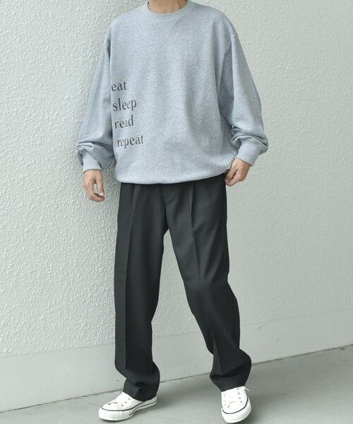 SHIPS / シップス スウェット | SHIPS any: 〈洗濯機可能〉fuzkue コラボ クルーネック スウェット◇ | 詳細11