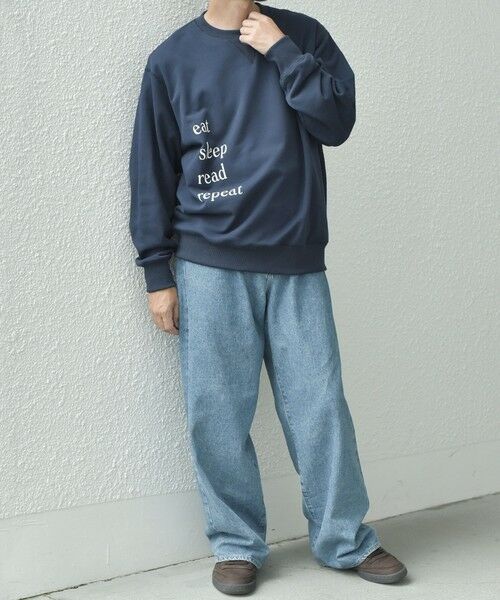 SHIPS / シップス スウェット | SHIPS any: 〈洗濯機可能〉fuzkue コラボ クルーネック スウェット◇ | 詳細20