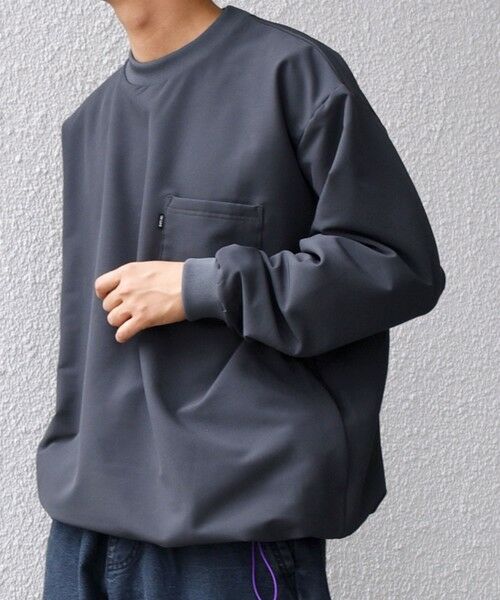 SHIPS / シップス スウェット | SHIPS any:〈洗濯機可能〉ストレッチ 裏起毛 ウォーム アーバン ピステ (セットアップ対応)◇ | 詳細4