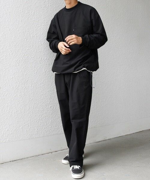 SHIPS / シップス スウェット | SHIPS any:〈洗濯機可能〉ストレッチ 裏起毛 ウォーム アーバン ピステ (セットアップ対応)◇ | 詳細10