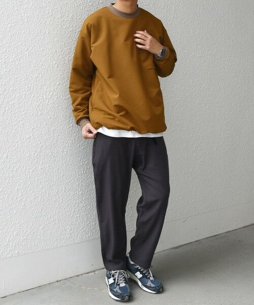 SHIPS / シップス スウェット | SHIPS any:〈洗濯機可能〉ストレッチ 裏起毛 ウォーム アーバン ピステ (セットアップ対応)◇ | 詳細16