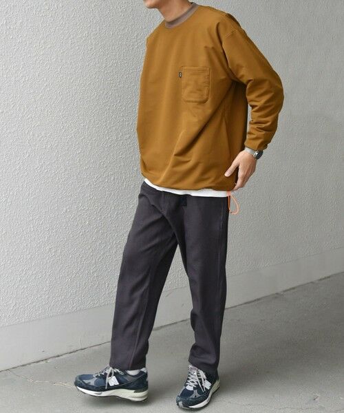 SHIPS / シップス スウェット | SHIPS any:〈洗濯機可能〉ストレッチ 裏起毛 ウォーム アーバン ピステ (セットアップ対応)◇ | 詳細17