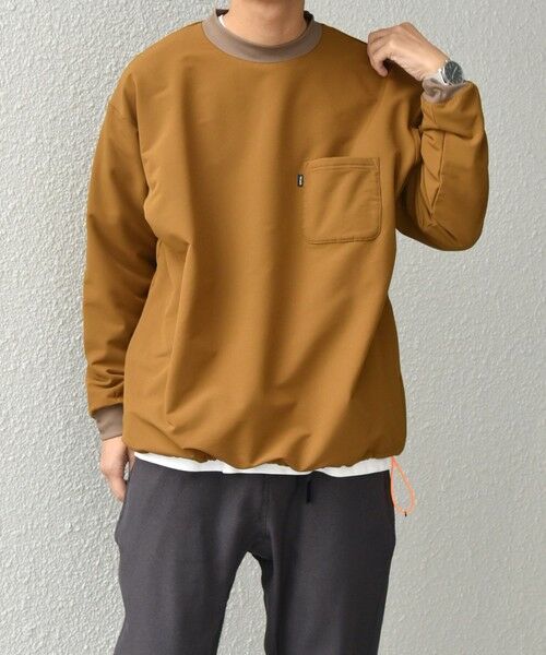 SHIPS / シップス スウェット | SHIPS any:〈洗濯機可能〉ストレッチ 裏起毛 ウォーム アーバン ピステ (セットアップ対応)◇ | 詳細18