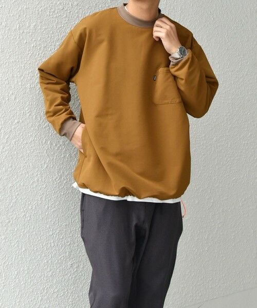 SHIPS / シップス スウェット | SHIPS any:〈洗濯機可能〉ストレッチ 裏起毛 ウォーム アーバン ピステ (セットアップ対応)◇ | 詳細20