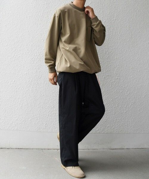 SHIPS / シップス スウェット | SHIPS any:〈洗濯機可能〉ストレッチ 裏起毛 ウォーム アーバン ピステ (セットアップ対応)◇ | 詳細24