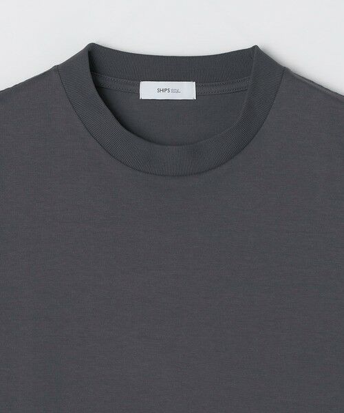 SHIPS / シップス Tシャツ | SHIPS any: オーガニック コットン ワンポイント ロゴ プリント×刺繍 スピンドル Tシャツ(ロンT)◇ | 詳細16