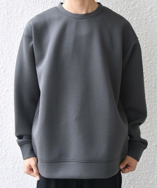 SHIPS / シップス スウェット | SHIPS any:〈洗濯機可能〉カラー ダンボール クルーネック プルオーバー◇ | 詳細3