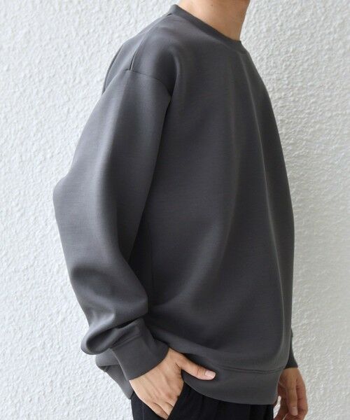 SHIPS / シップス スウェット | SHIPS any:〈洗濯機可能〉カラー ダンボール クルーネック プルオーバー◇ | 詳細5